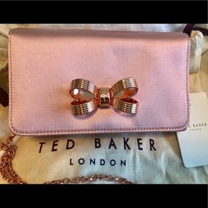 Ted Baker looped bow evening bag